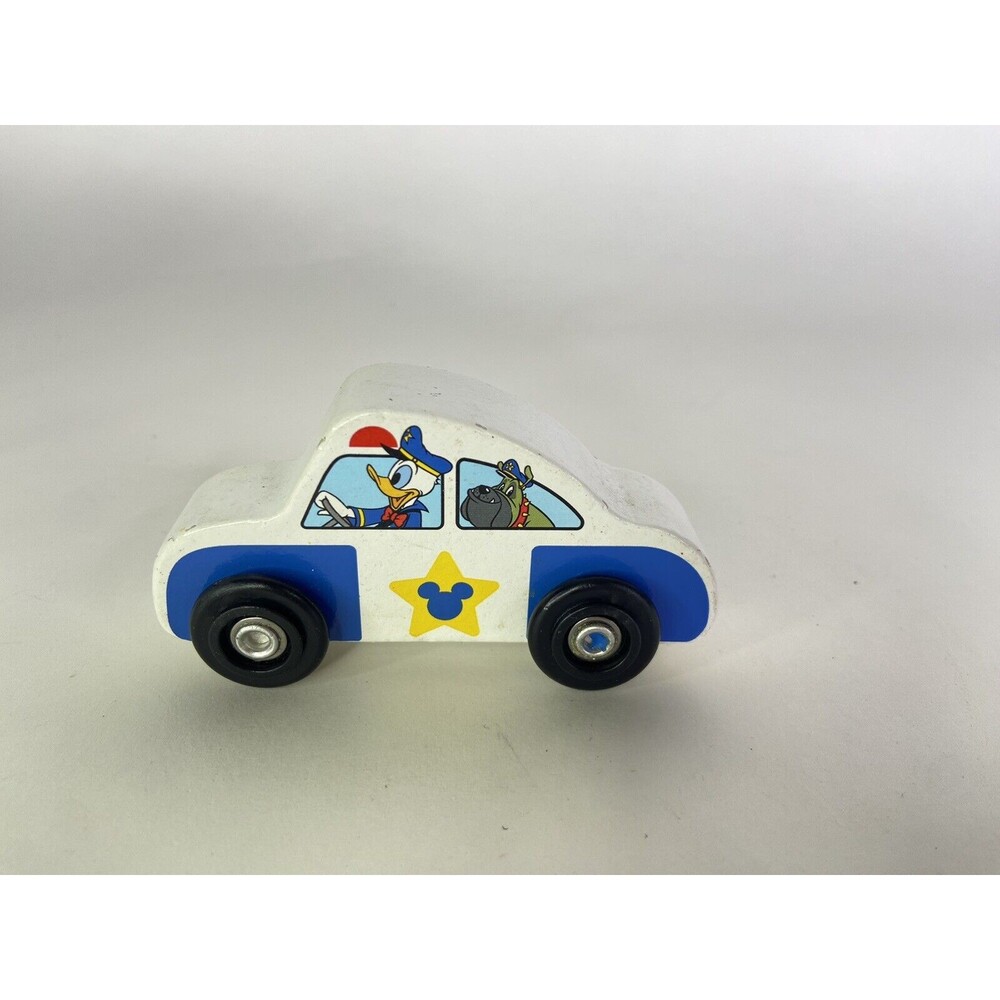 Melissa and Doug Disney Mickey Mouse Donald Wooden Vehicle Replacement Toy Car